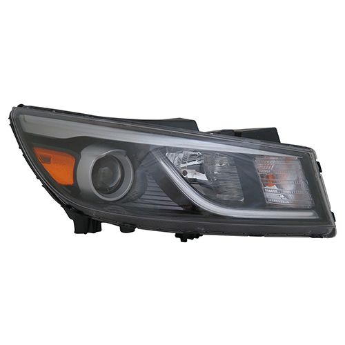 KIA SEDONA MINIVAN HEAD LAMP ASSY RIGHT (Passenger Side) (HALOGEN)(W/STRING LED)(EX) OEM#92102A9120 2015-2018 PL#KI2503183