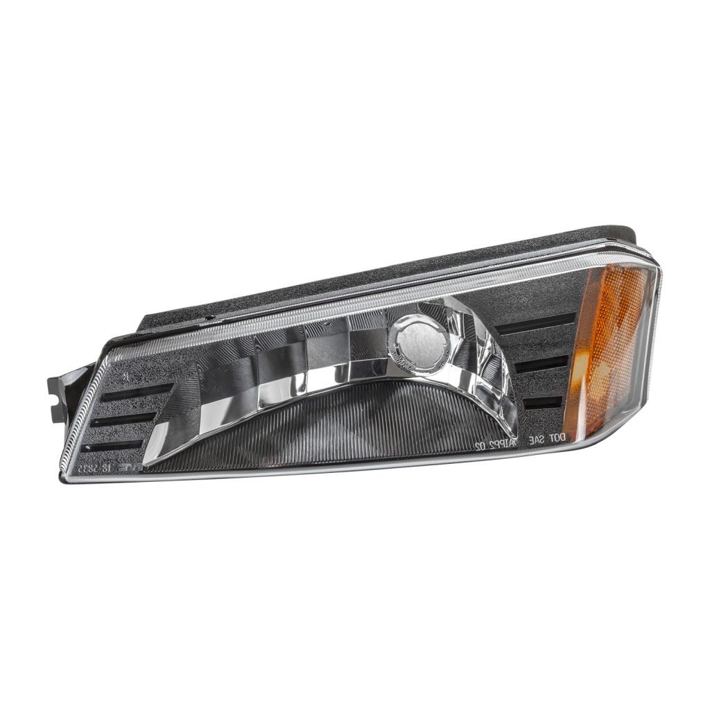 GM TRUCKS & VANS AVALANCHE PARK SIGNAL LAMP LEFT (Driver Side) (W/PLASTIC COVER STYLE) OEM#15077336 2002-2006 PL#GM2520184
