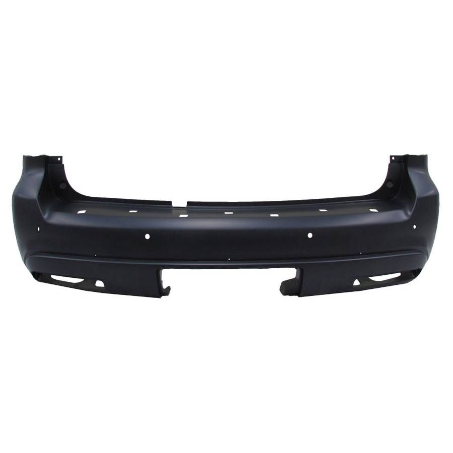INFINITI QX80 REAR BUMPER COVER PRIMED (W/SENSOR)(W/MDLG HOLES)**CAPA** OEM#H50221A60H 2019-2020 PL#IN1100178C