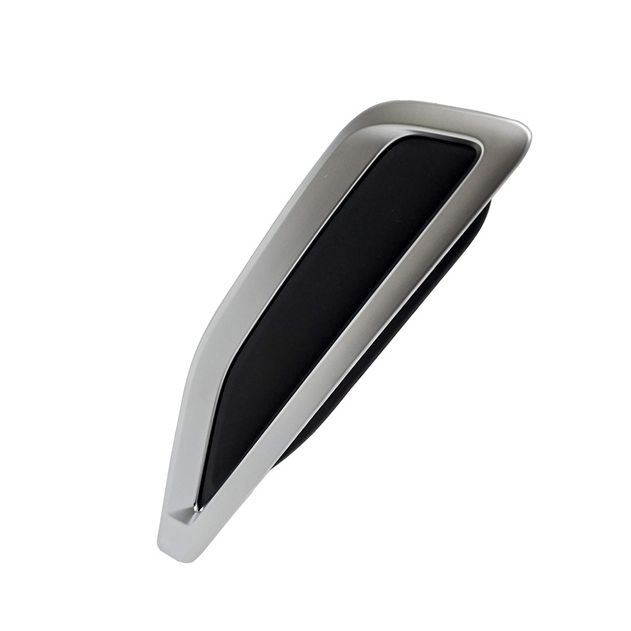 BMW BMW X5 (40i/45e/50i/M50i) FENDER VENT TRIM RIGHT (Passenger Side) SATIN-CHROME/TXT-BLACK OEM#51747471974 2019-2023 PL#BM1267112