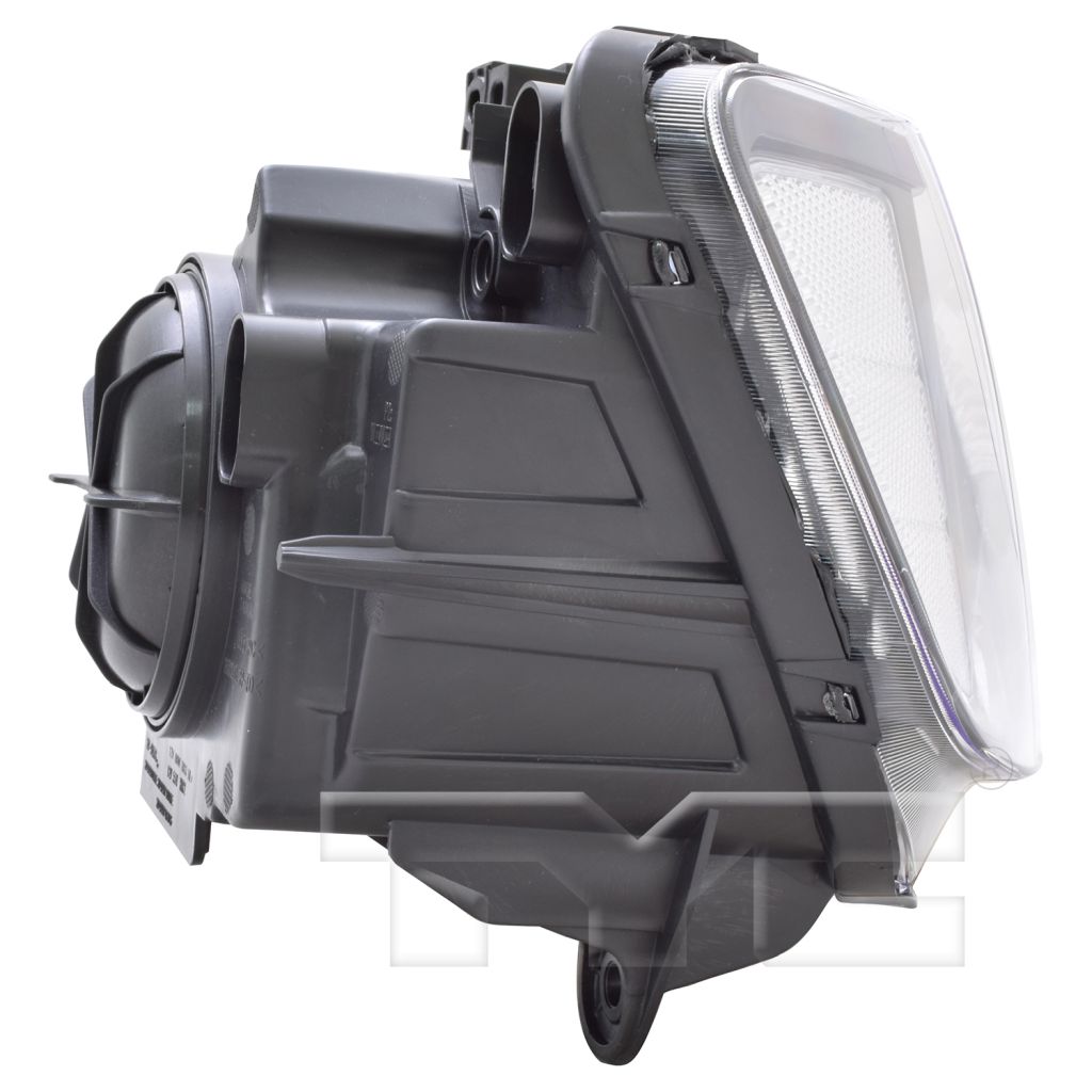 CHRYSLER 300 HEAD LAMP ASSEMBLY RIGHT (Passenger Side) (HALOGEN)(BLK)**CAPA** OEM#68214382AD 2015-2017 PL#CH2503269C
