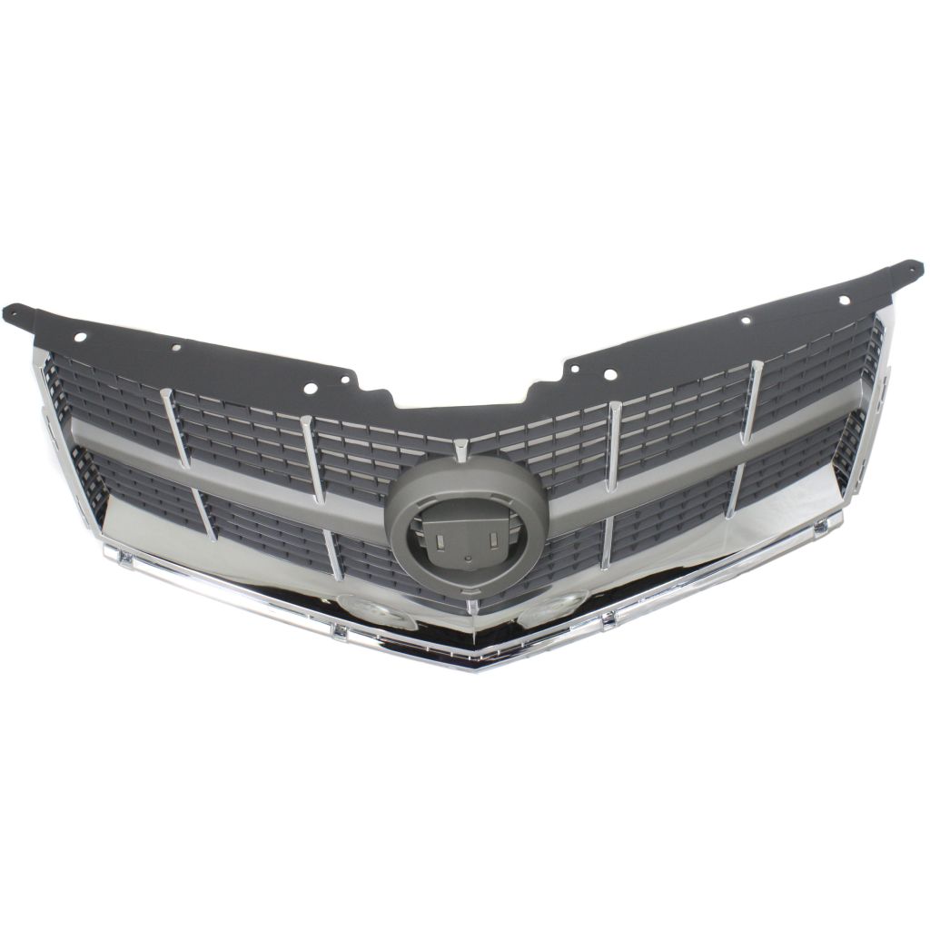 CADILLAC SRX GRILLE UPPER CHR/ARG/GRAY OEM#25778321 2010-2012 PL#GM1200629