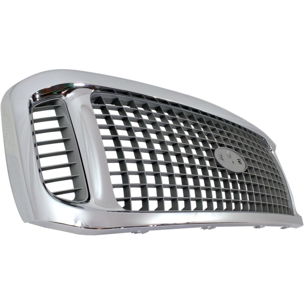 FORD TRUCKS & VANS EXCURSION GRILLE CHROME/CHARCOAL OEM#1C7Z8200AAA 2000-2004 PL#FO1200448