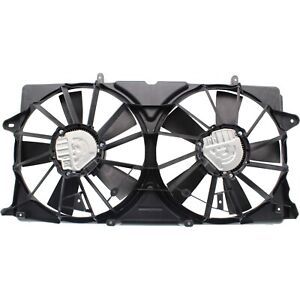 GM TRUCKS & VANS SIERRA/PU 1500 (19 OLD STYLE) RADIATOR & A/C FAN ASSY (DUAL FAN)(A/T 8 SPEED) OEM#23390829-PFM 2015 PL#GM3115360