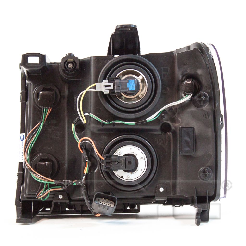 GM TRUCKS & VANS SIERRA/PU 1500 (GMC) HEAD LAMP ASSEMBLY RIGHT (Passenger Side) **CAPA** OEM#22853030 2007-2013 PL#GM2503283C