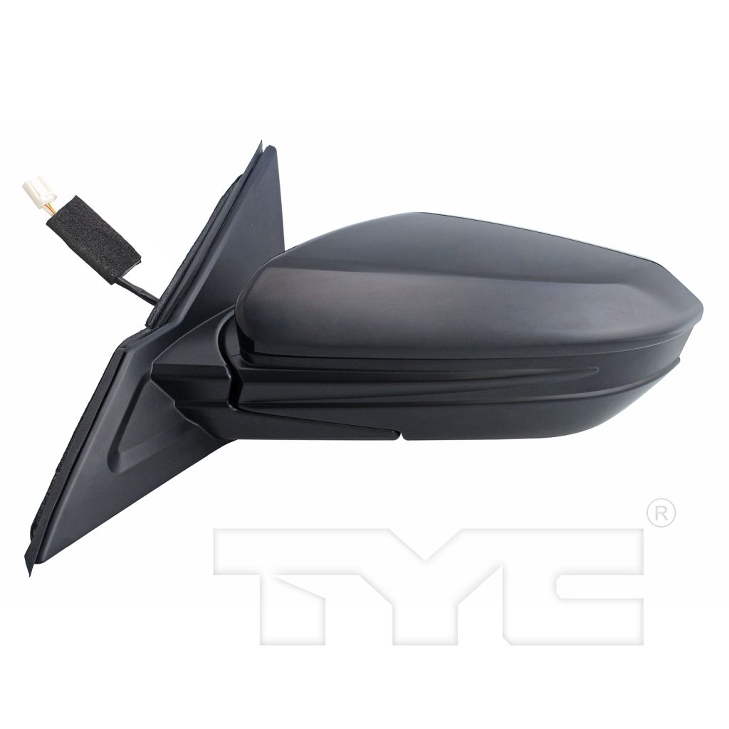 HONDA CIVIC COUPE DOOR MIRROR LEFT (Driver Side) PWR/N-HTD (WO/SIGNAL)(FLAT GLASS) OEM#76258TBAA21ZA-PFM 2017-2021 PL#HO1320314
