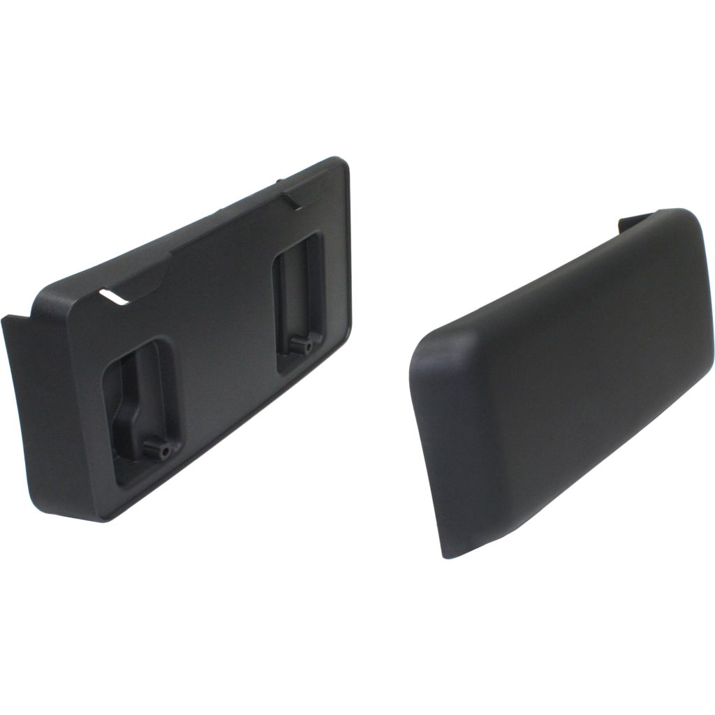 FORD TRUCKS & VANS FORD/PU (F150)(EXC SVT RAPTOR) FRONT BUMPER GUARD PAD SET (RH&LH)(W/ LICENSE ON LEFT (Driver Side) PAD)(STEEL BMP) 3.5L TURBO OEM#BL3Z17E811AA 2009-2014 PL#FO1053101