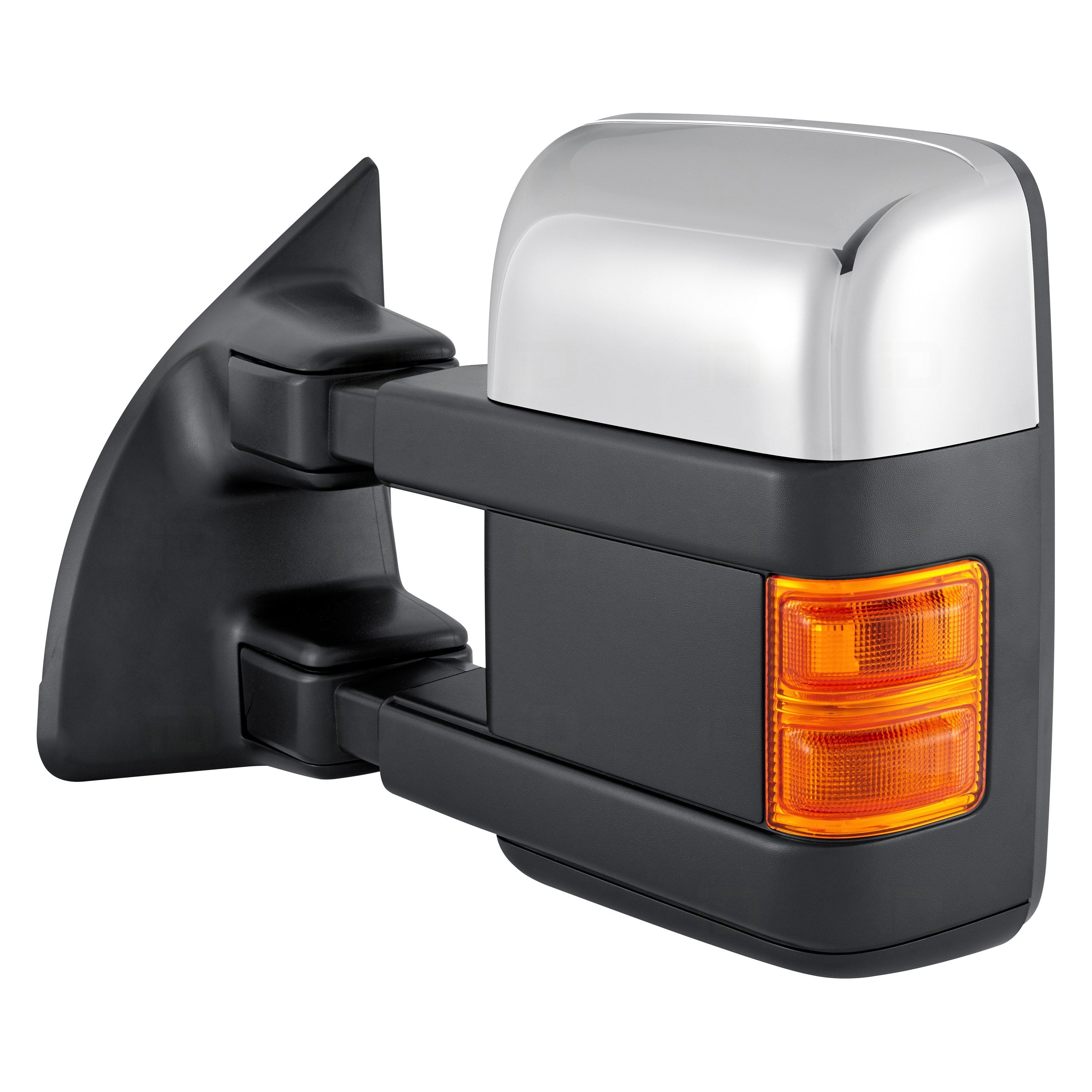 FORD TRUCKS & VANS FORD/PU (F250/350/450/550) Super Duty DOOR MIRROR LEFT (Driver Side) PWR/HTD/SIGNAL/MEMORY/P-FOLD (PWR TELESCOPING)(BLK&CHR CVR)(TOW OEM#9C3Z17683MA-PFM (P) 2009-2010 PL#FO1320492