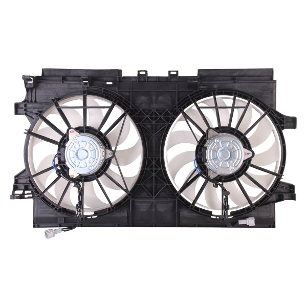 SUBARU IMPREZA SEDAN RADIATOR FAN ASSEMBLY (DUAL FAN) OEM#45131FG003-PFM 2017-2023 PL#SU3115135