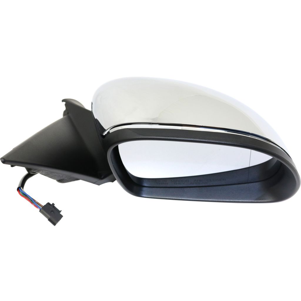 FIAT 500L 4DOORS (FIAT) DOOR MIRROR RIGHT (Passenger Side) POWER/HEATED (W/ASPHERICAL GLASS)(CHR CVR) OEM#5RE81JXWAA-PFM 2014-2020 PL#FI1321103