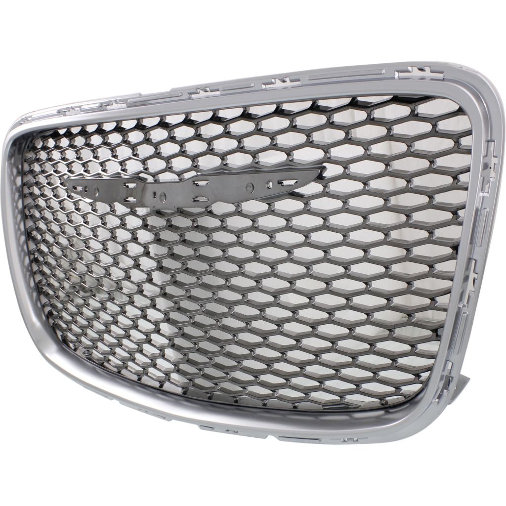 CHRYSLER 300 GRILLE PLANTINUM CHR/BLK (300C PLATINUM MDL) OEM#5SW17SZUAE 2015-2023 PL#CH1200396