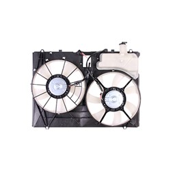 TOYOTA SIENNA RADIATOR & A/C FAN ASSEMBLY 3.5L WO/MODULE (DUAL FAN) OEM#163630P110-PFM 2007-2010 PL#TO3115158