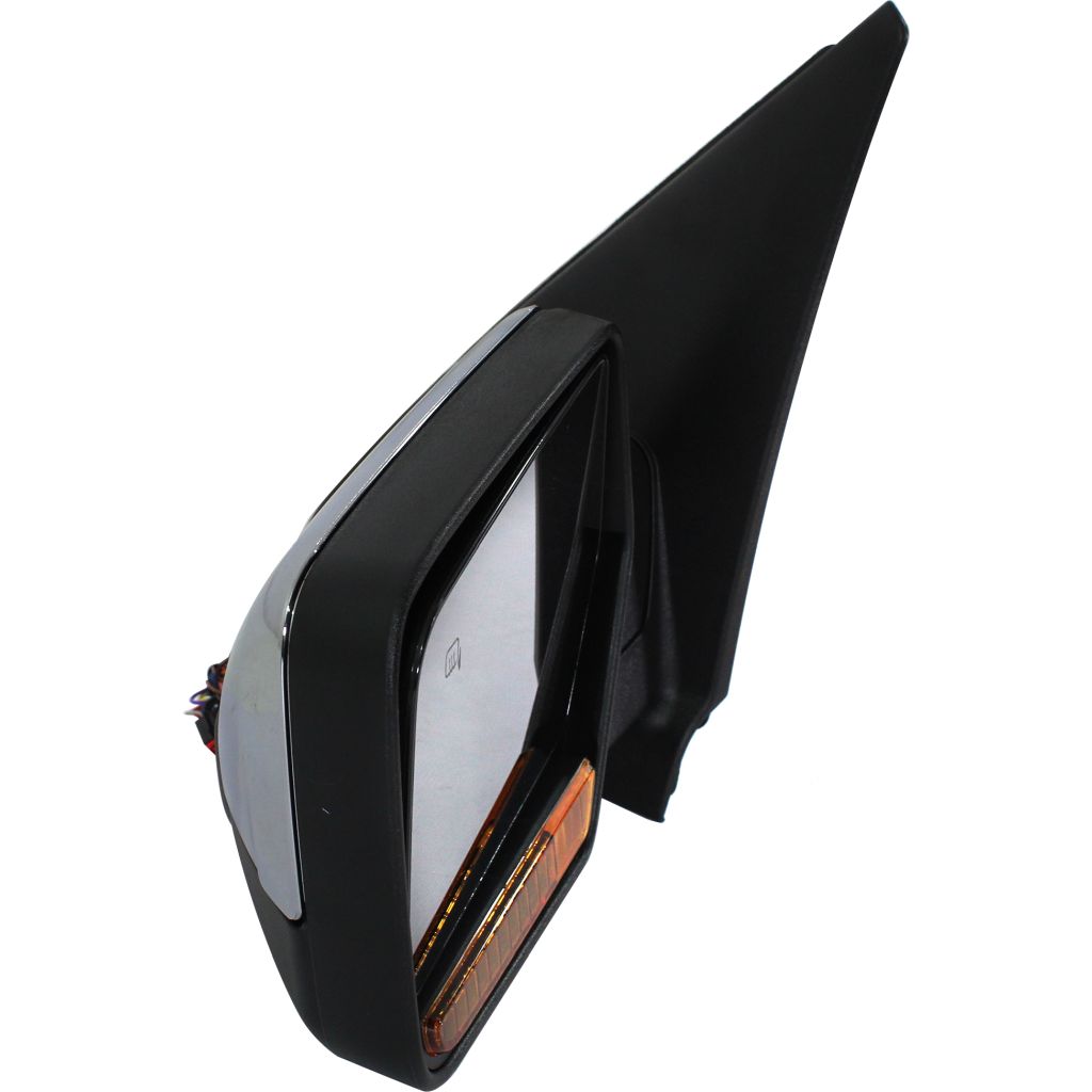 LINCOLN NAVIGATOR DOOR MIRROR LEFT (Driver Side) PWR/HTD/SIGNAL/PUDDL/MEMORY (WO/DIMMING)(PWR-FOLD)(CHROME) OEM#BL7Z17683AA-PFM 2011 PL#FO1320394
