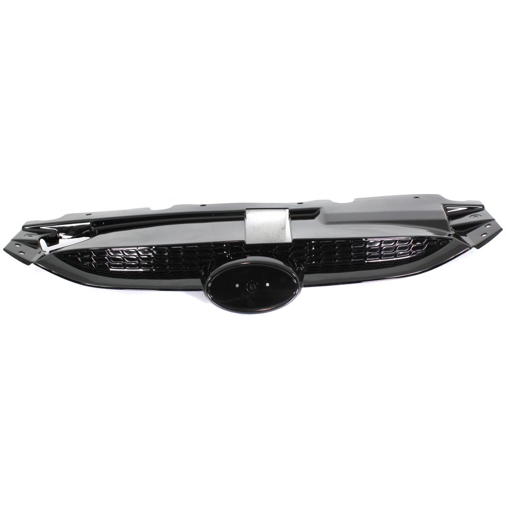 HYUNDAI TUCSON GRILLE UPPER BLACK (CHROME TYPE) OEM#863502S100 2010-2015 PL#HY1200157