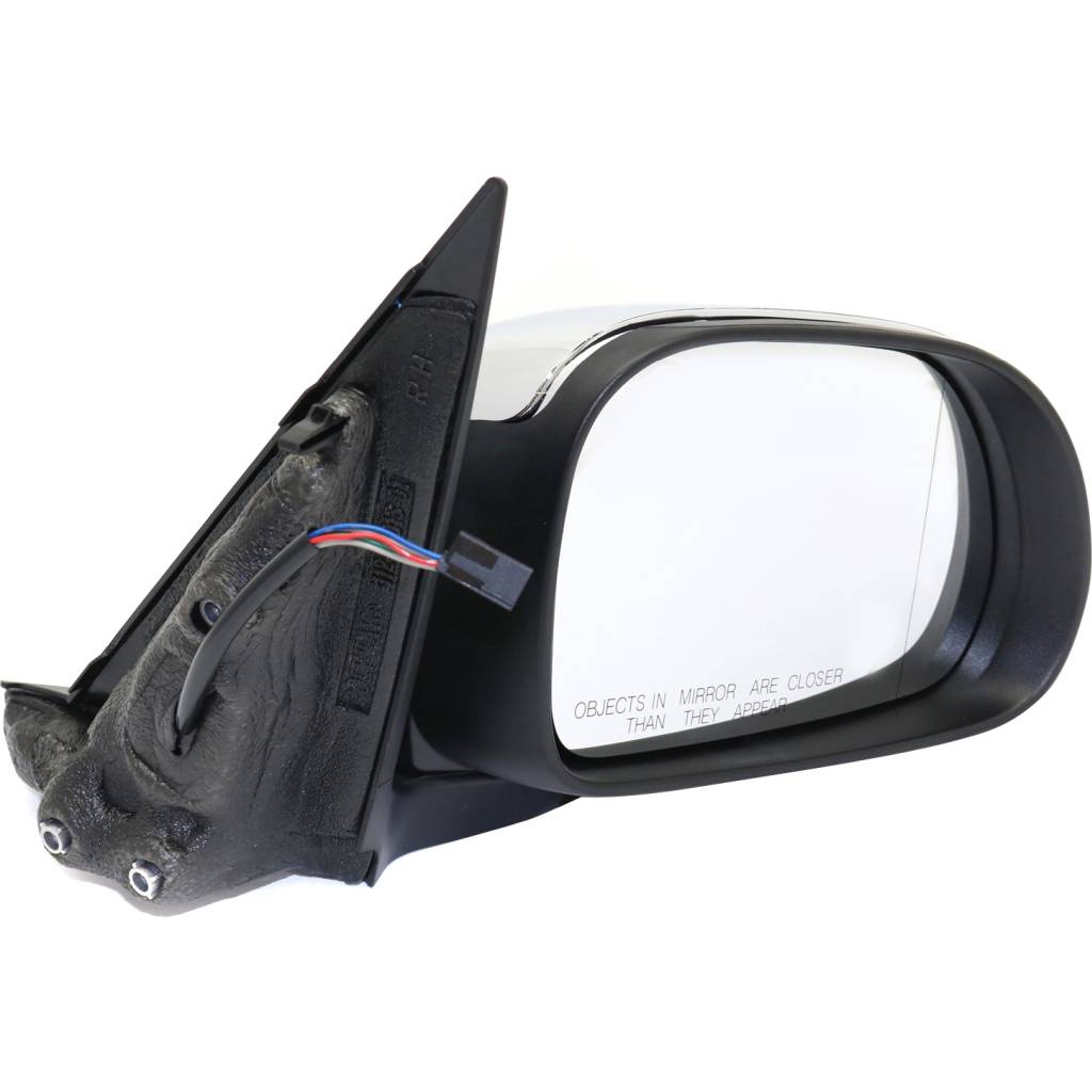FIAT 500L 4DOORS (FIAT) DOOR MIRROR RIGHT (Passenger Side) POWER/HEATED (W/ASPHERICAL GLASS)(CHR CVR) OEM#5RE81JXWAA-PFM 2014-2020 PL#FI1321103
