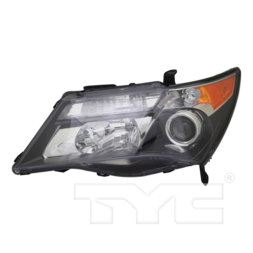 ACURA MDX HEAD LAMP UNIT LEFT (Driver Side) (BASE/TECH MDL)(WO/PADAPTIVE LAMP) OEM#33151STXA12 2007-2009 PL#AC2518111
