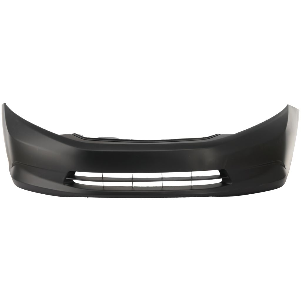HONDA CIVIC SEDAN FRONT BUMPER COVER PRIMED (WO/FOG)(DX/HF/LX/NATURAL GAS) OEM#04711TR3A90ZZ 2012 PL#HO1000280