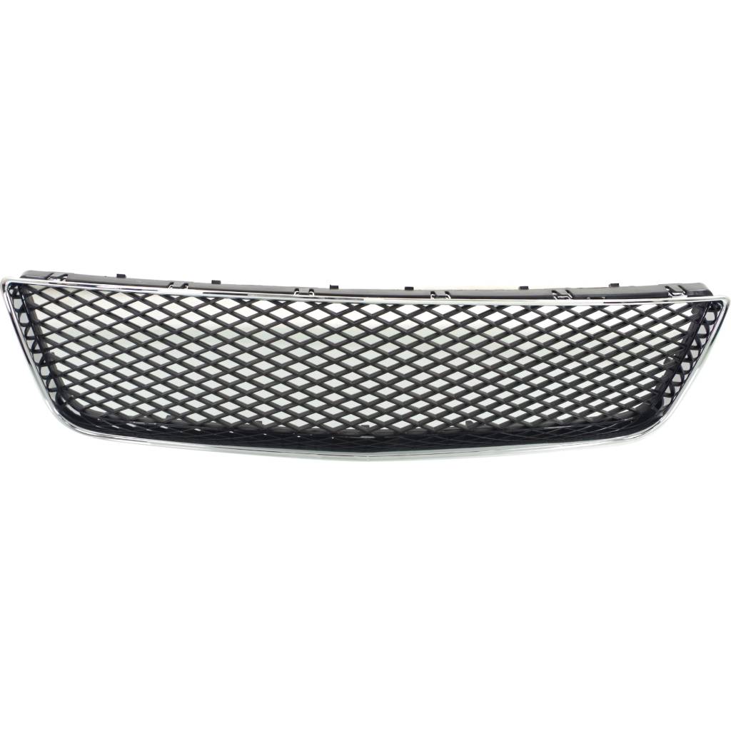CHEVROLET IMPALA / IMPALA LIMITED (2pc T/L) FRONT BUMPER GRILLE CHR/DK-GRAY (MESH) OEM#10333712 2006-2016 PL#GM1036107