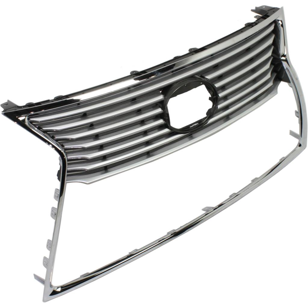 LEXUS LS 600h GRILLE ASSEMBLY CHR/BLK W/CHR MOLDING OEM#5310050501 2013-2016 PL#LX1200149