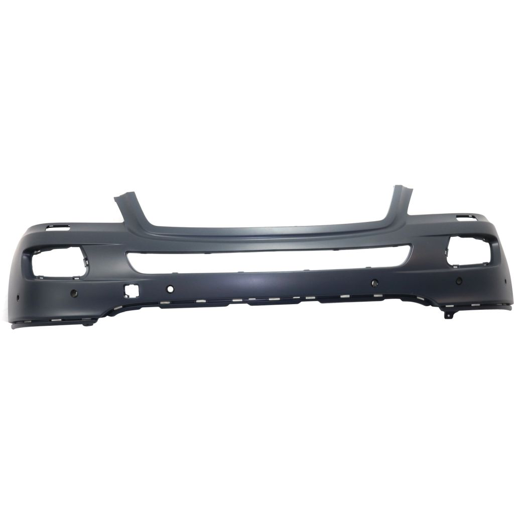 MERCEDES-BENZ ML-CLASS (164) (EXC 450 HYBRID) FRONT BUMPER COVER PRIMED (W/ WASHERS)(W/ SENSOR)(ML320/350/500)(WO/AMG SPORT) OEM#16488512259999 2006-2008 PL#MB1000232