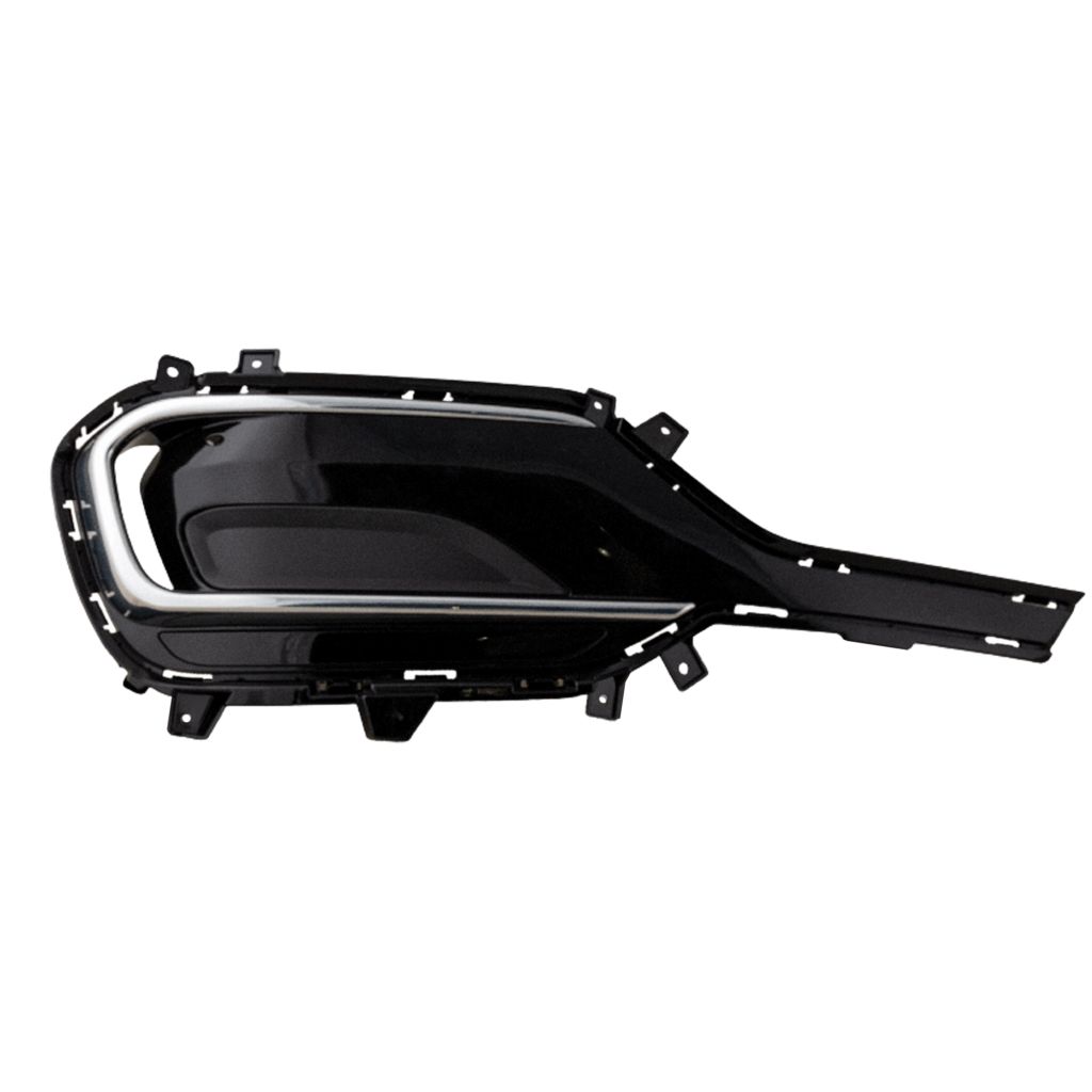 HYUNDAI SANTA FE SPORT (2.0/2.4L) FOG LAMP COVER LEFT (Driver Side) CHROME/BLACK (WO/ FOG) **CAPA** OEM#865614Z500 2017 PL#HY1038141C