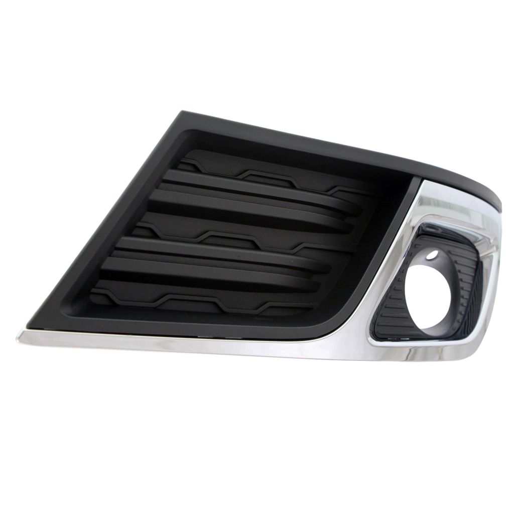 GM TRUCKS & VANS TRAVERSE FOG LAMP COVER LEFT (Driver Side) (W/FOG) LT ( W/ CHROME MLDG) OEM#20988619 2013-2017 PL#GM1038148