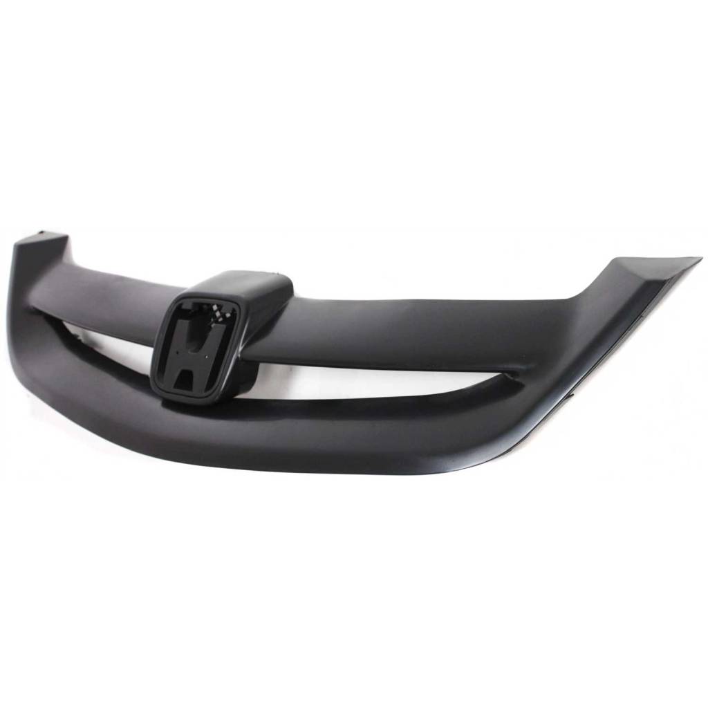 HONDA CIVIC COUPE GRILLE BLACK (W/O GRILLE SUPPORT) OEM#71121S5PA01ZC 2001-2003 PL#HO1200153