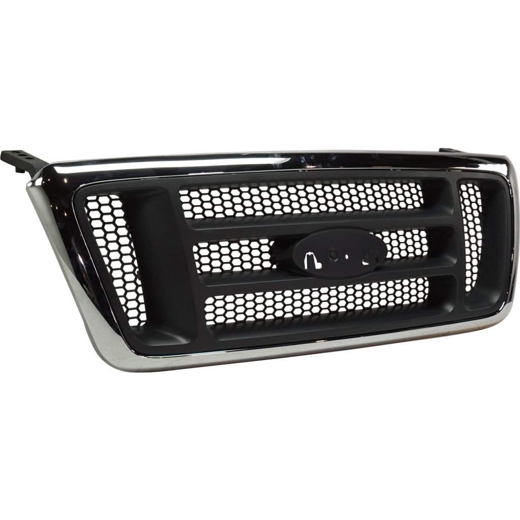FORD TRUCKS & VANS FORD/PU (F150 EXC HERITAGE) GRILLE MAT-BLK FRAME/ BLACK BAR/BLK HONEYCOMB (XL) OEM#5L3Z8200EA 2005-2008 PL#FO1200465