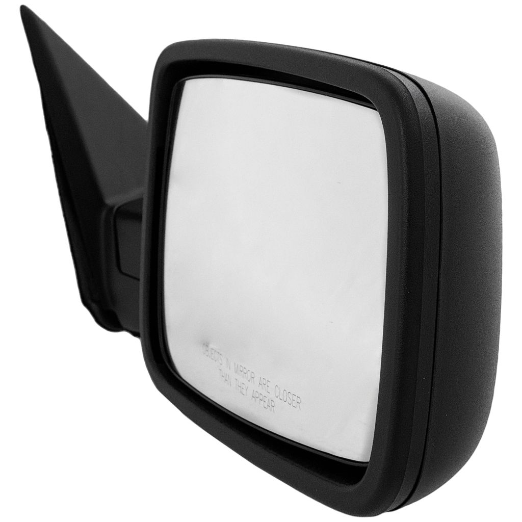 DODGE TRUCKS & VANS DODGE/PU (R2500/3500) DOOR MIRROR RIGHT (Passenger Side) MANUAL (SINGLE GLASS)(TEXT BLK) OEM#55372068AF (P) 2010-2012 PL#CH1321308