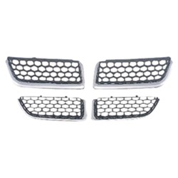 DODGE STRATUS/SEDAN GRILLE BLACK W/CHR MOLDING (4PCS/SET IN A BOX) OEM#4805900AB 2004-2006 PL#CH1200297