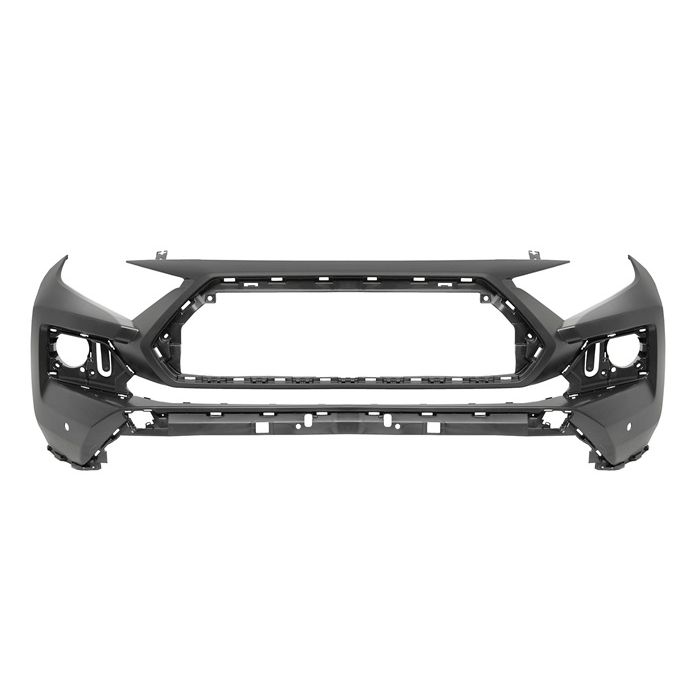 TOYOTA RAV4 FRONT BUMPER COVER PRIMED (W/SENSOR)(ADVENTUR/TRD OFF ROAD)(JAPAN)(W/TOW HOOK) OEM#521194A950 2022-2023 PL#TO1000502