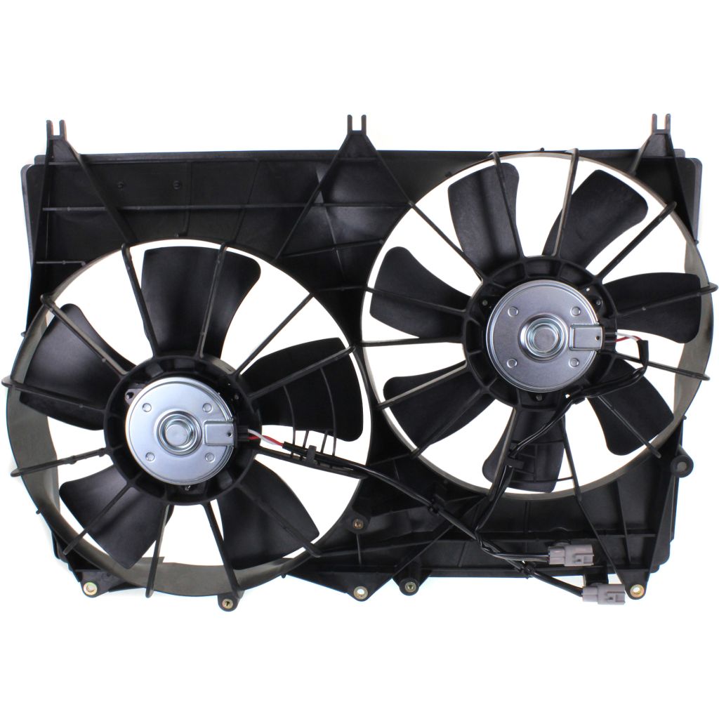 SUZUKI GRAND VITARA RADIATOR & A/C FAN ASSEMBLY 2.4/3.2L (DUAL FAN) OEM#1712065J00-PFM 2009-2013 PL#SZ3115107