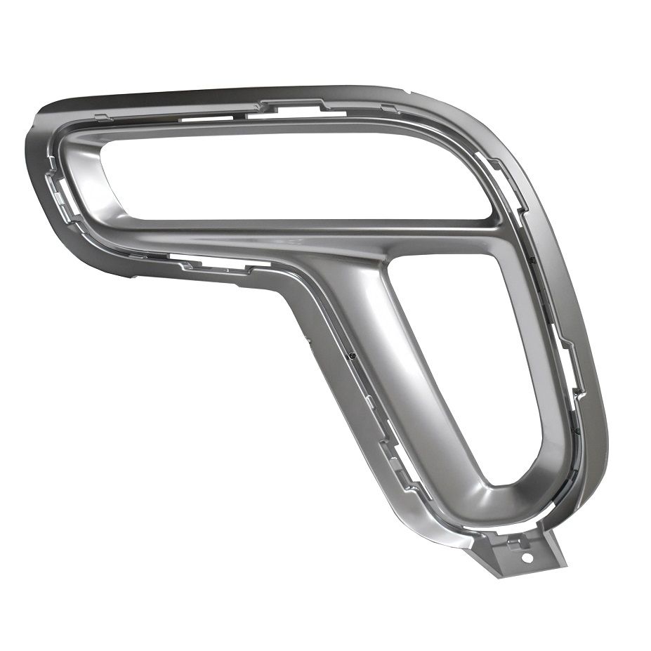 DODGE TRUCKS & VANS DURANGO FOG LAMP COVER MLDG LEFT (Driver Side) SATIN-CHROME (W/FOG) OEM#6UZ55SZ7AA 2021-2023 PL#CH1038220