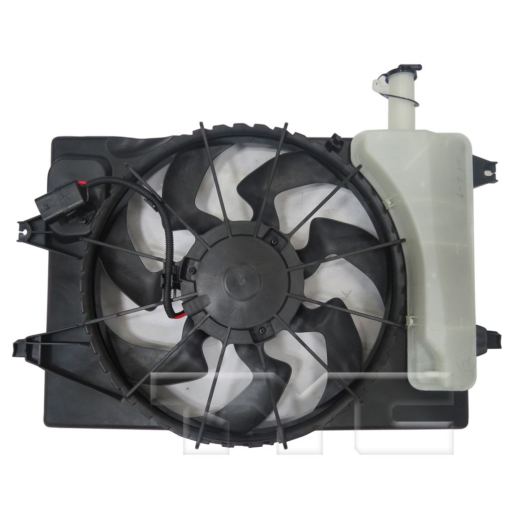 HYUNDAI ELANTRA SEDAN RADIATOR & A/C FAN ASSY (USA) OEM#25380AB000 2021-2023 PL#HY3115174