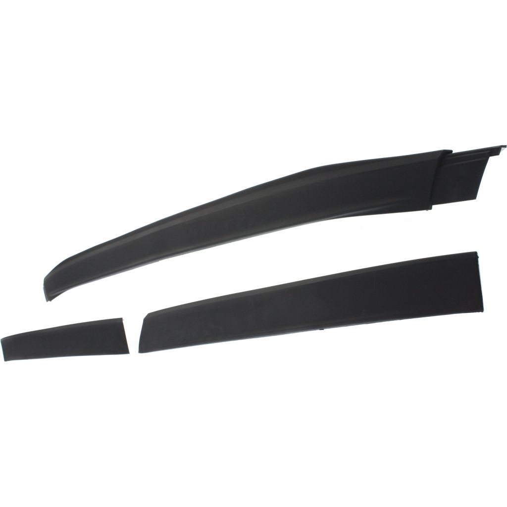 CHEVROLET MALIBU / MALIBU LIMITED FRONT BUMPER AIR DEFLECTOR BLACK (3pc) OEM#22842404 2013-2016 PL#GM1092236