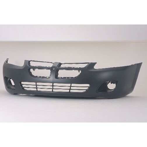 DODGE STRATUS/SEDAN FRONT BUMPER COVER PRIMED (W/FOG) OEM#4805897AB 2004-2006 PL#CH1000406