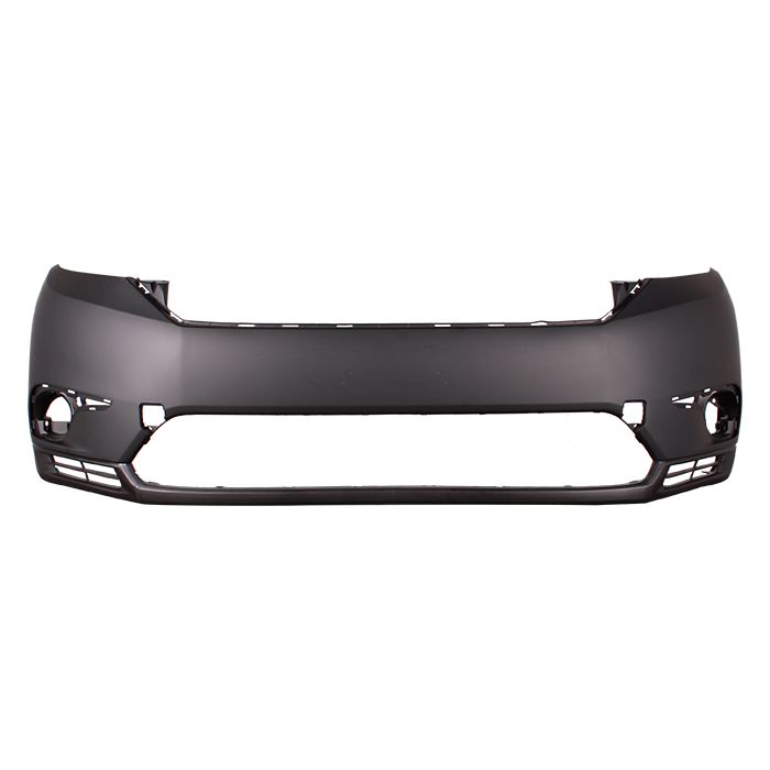 TOYOTA HIGHLANDER FRONT BUMPER COVER PRIMED OEM#521190E914 2011-2013 PL#TO1000374