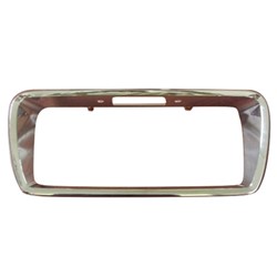 CHEVROLET MALIBU SEDAN REAR LICENSE PLATE CHROME FRAME (EXC 11-12 LS MDL) OEM#15831264 2008-2012 PL#GM1168100