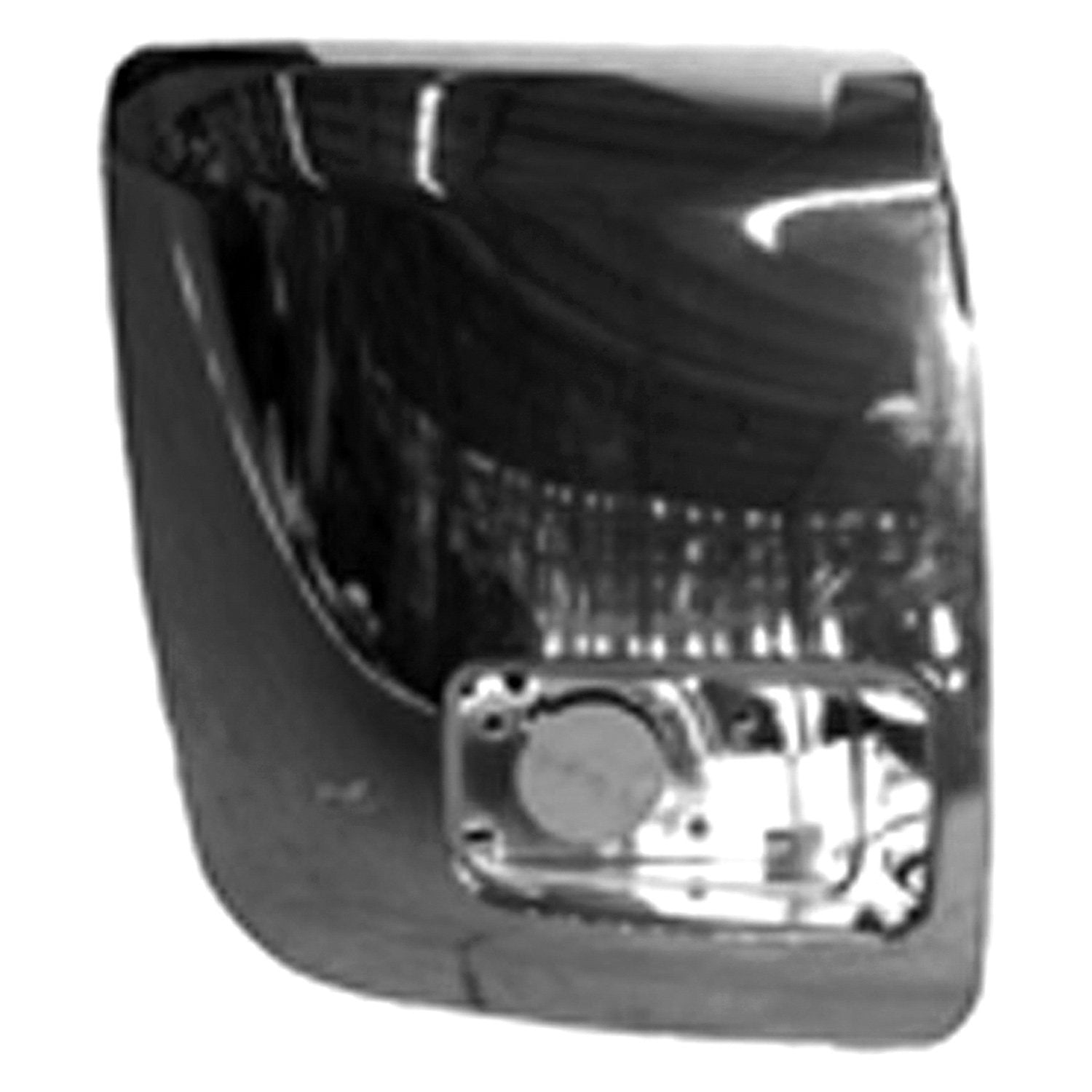 GM TRUCKS & VANS SILVERADO/PU 2500/3500 (CHEVY) FRONT BUMPER END RIGHT CHROME (W/FOG) OEM#15839252 2007-2010 PL#GM1017108