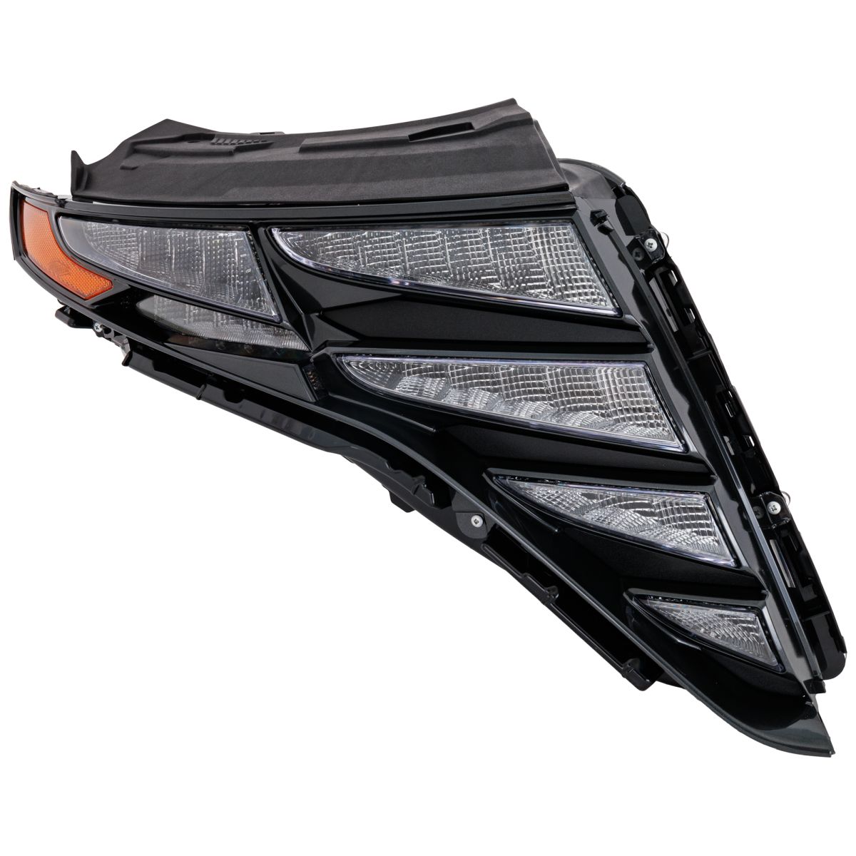HYUNDAI TUCSON DAYTIME RUNNING LAMP ASSY RIGHT (Passenger Side) BLACK (SE/SEL)(KOREA) **CAPA** OEM#92208N9160 2022-2024 PL#HY2563119C
