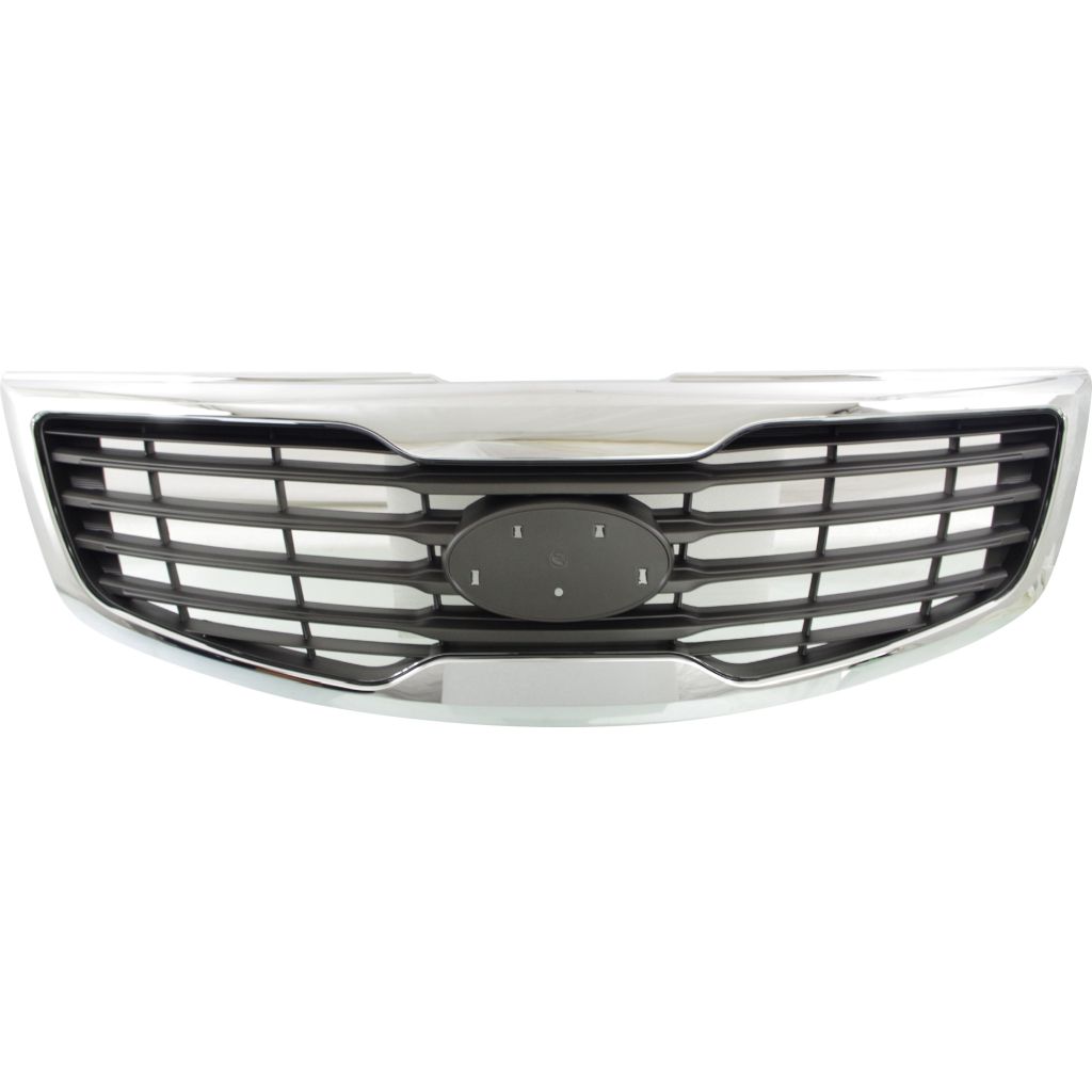 KIA SPORTAGE GRILLE CHR/BLK (2.4L) OEM#863503W030 2013 PL#KI1200164