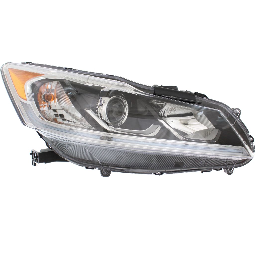 HONDA ACCORD HYBRID HEAD LAMP ASSEMBLY RIGHT (Passenger Side) (HALOGEN)**CAPA** OEM#33100T2AA91 2017 PL#HO2503177C