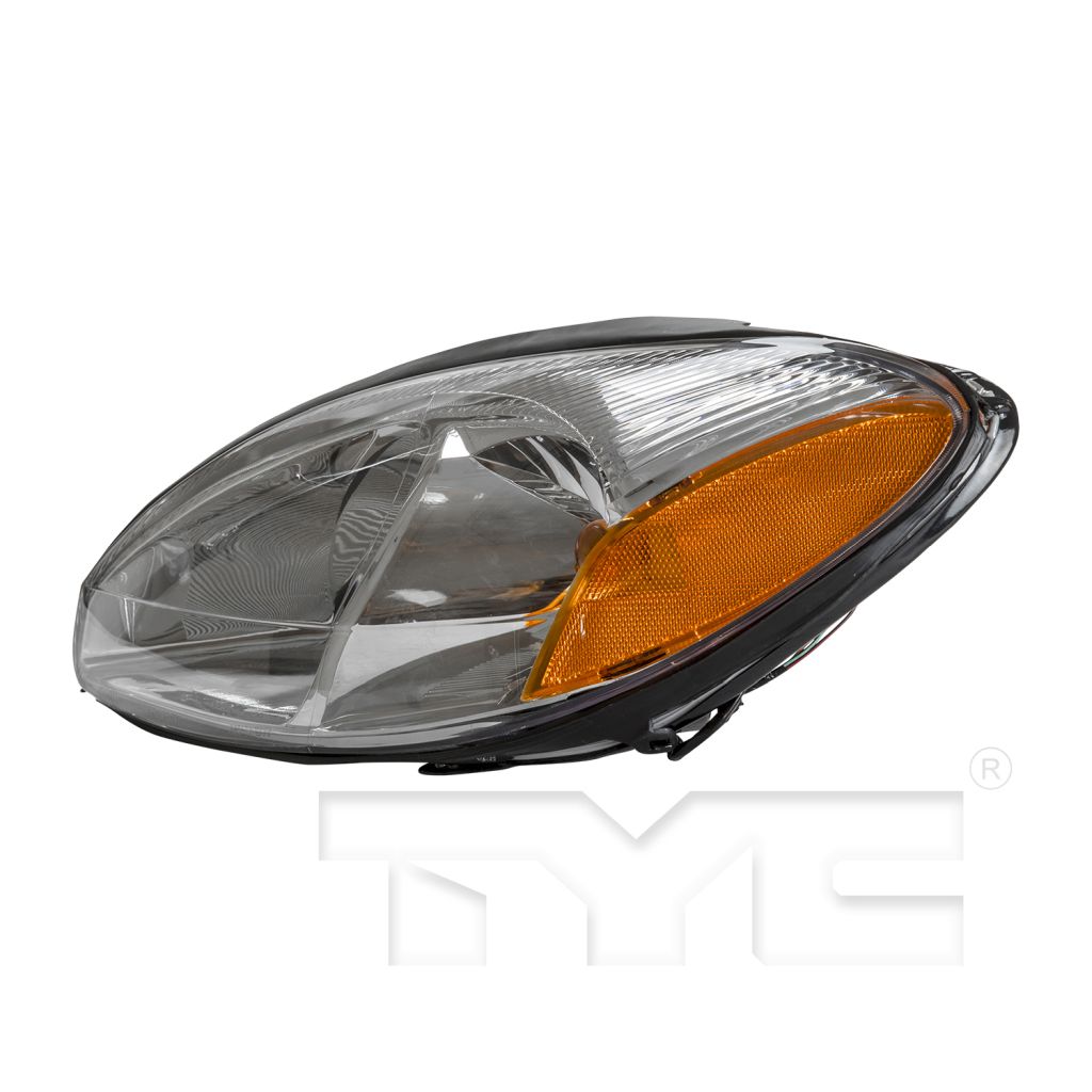 FORD TAURUS HEAD LAMP LEFT (Driver Side) (W/CHROME BEZEL)(W/O CENTENNIAL EDITION) **CAPA** OEM#1F1Z13008AB 2000-2007 PL#FO2502169C