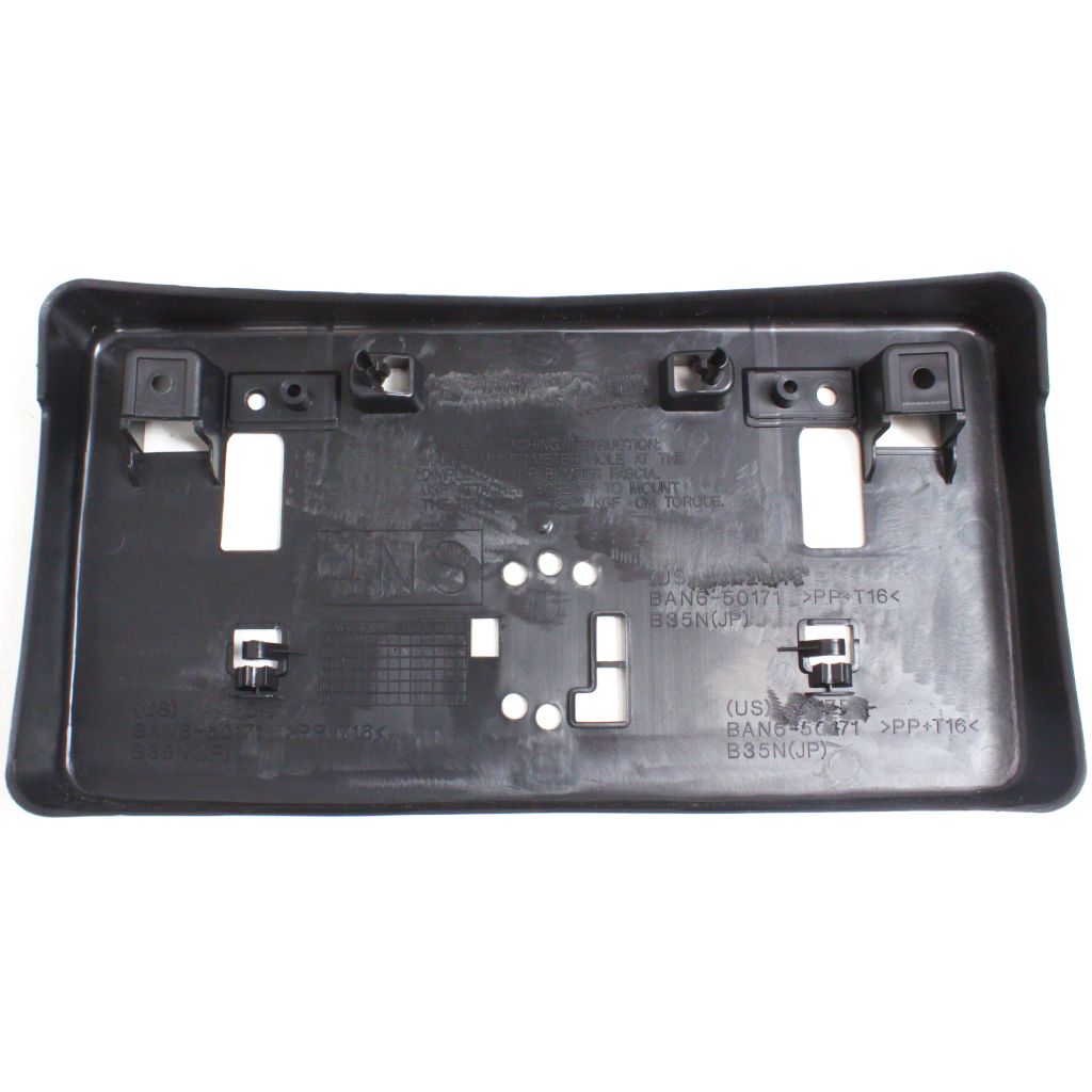 MAZDA MAZDA3 FRONT LICENSE PLATE BRACKET (SEDAN) OEM#BAN650170A 2007-2009 PL#MA1068103