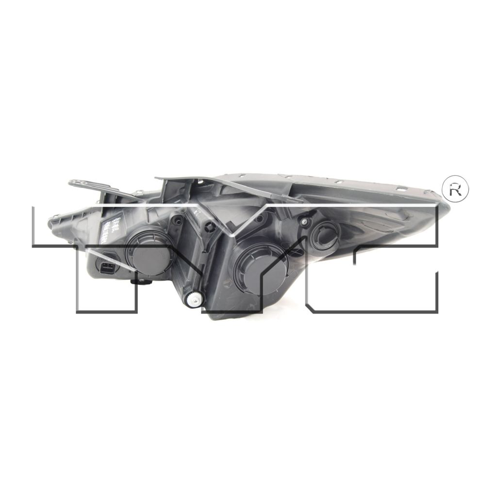HYUNDAI SONATA HEAD LAMP ASSEMBLY RIGHT (Passenger Side) (HALOGEN) (GLS)(SILVER/CHR BEZEL) **CAPA** OEM#921023Q000 2011-2014 PL#HY2503159C
