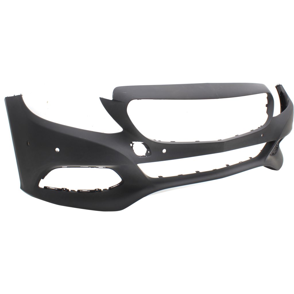 MERCEDES-BENZ C-CLASS COUPE FRONT BUMPER COVER PRIMED (C300 W/O SPORT) W/SENSOR W/O SURROUND VIEW**CAPA** OEM#2058800340649999 2017-2018 PL#MB1000468C