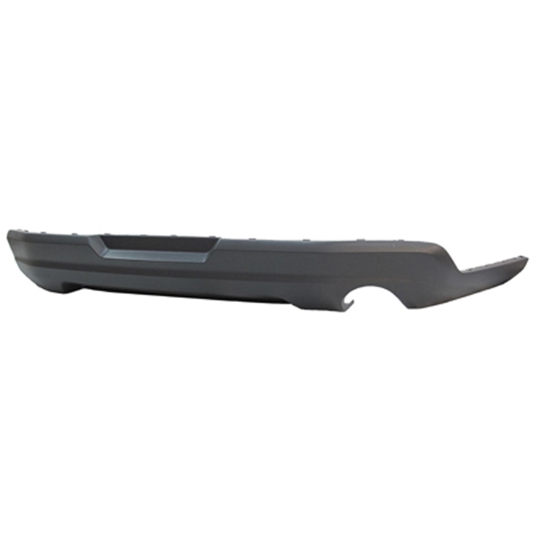 FORD MUSTANG REAR BUMPER LOWER VALANCE TXT (BASE)(SINGLE EXHAUST CUT)**CAPA** OEM#AR3Z17F828AB (P) 2010-2012 PL#FO1195116C