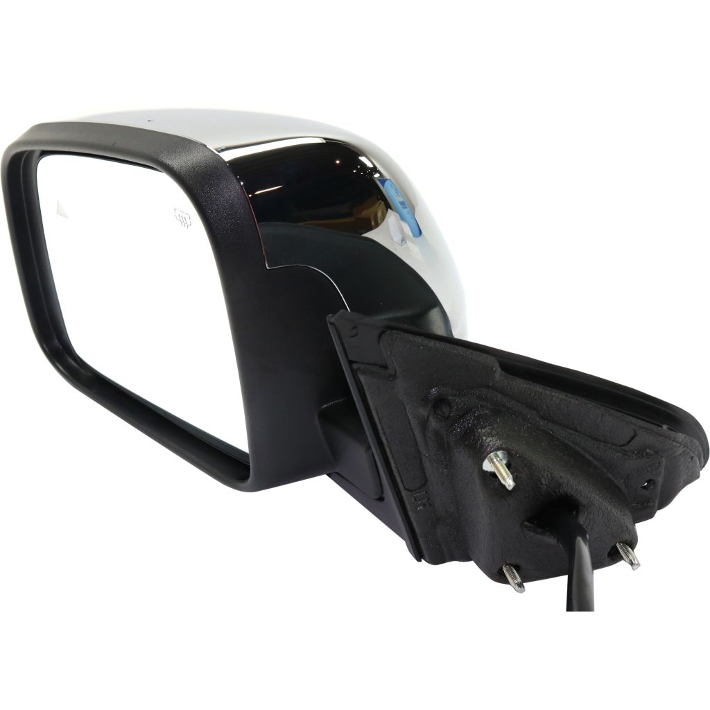 JEEPVEHICLE GRAND CHEROKEE / GRAND CHEROKEE WK DOOR MIRROR LEFT (Driver Side) PWR/HTD/SIGNAL/PUDDLE/MEMORY/P-FOLD (CHROME CVR)(W/BSD)(WO/AUTO DIM) OEM#68236933AB-PFM 2014-2021 PL#CH1320416