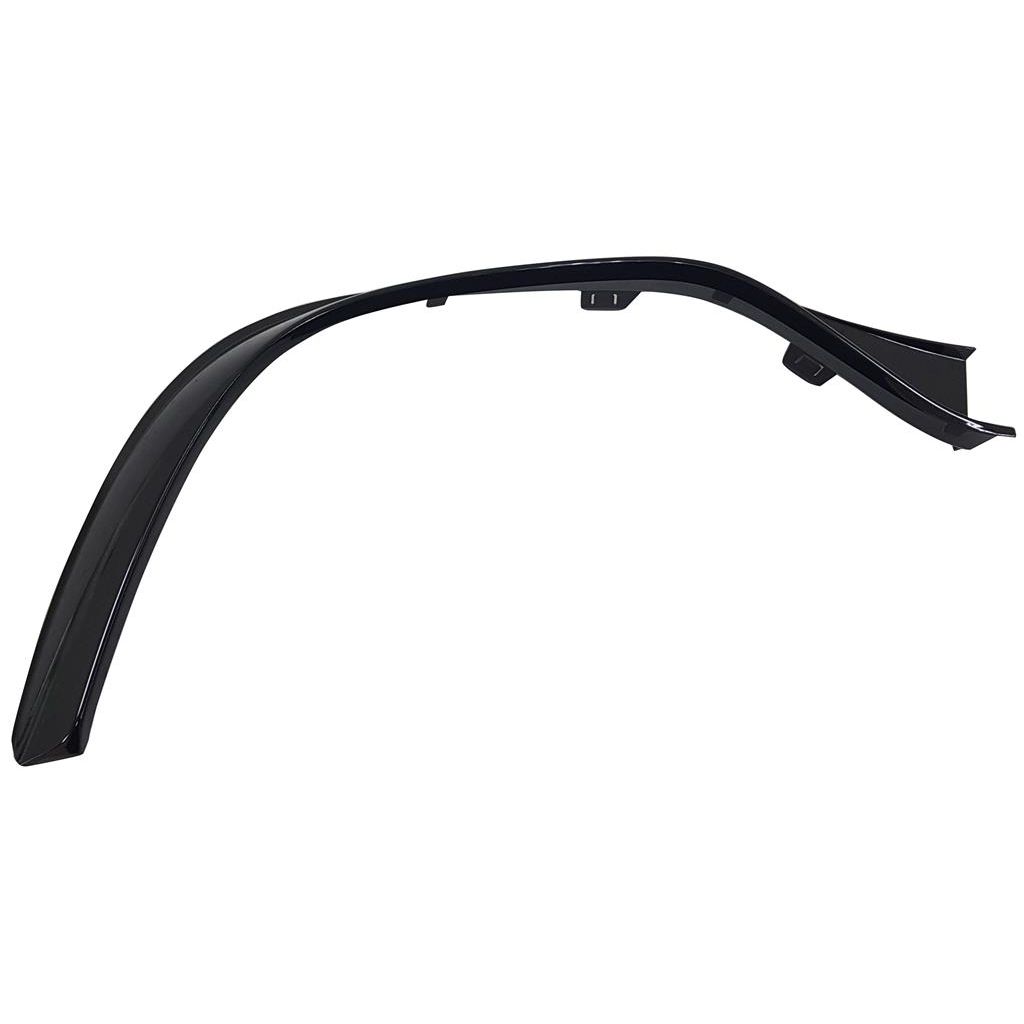 MERCEDES-BENZ E-CLASS SEDAN (213) FRONT BUMPER OUTER MLDG RIGHT (Passenger Side) GLOSS-BLACK (E63) OEM#2138852605 2021-2023 PL#MB1047197