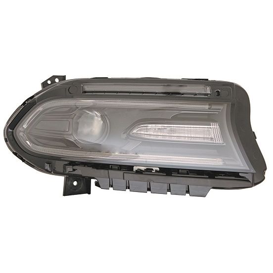 DODGE CHARGER HEAD LAMP ASSY RIGHT (Passenger Side) (HID)(W/PROJECTOR)**CAPA** OEM#68214398AI 2015-2018 PL#CH2503271C